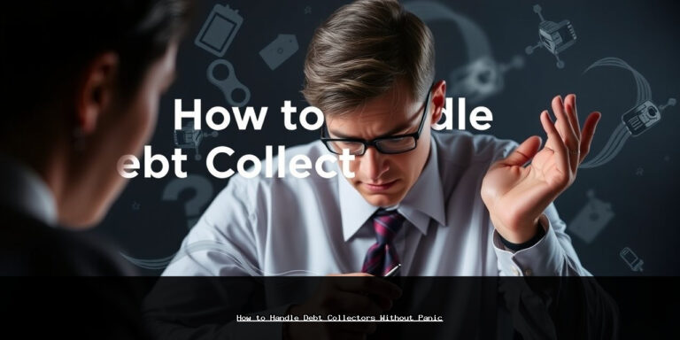 How to Handle Debt Collectors Without Panic