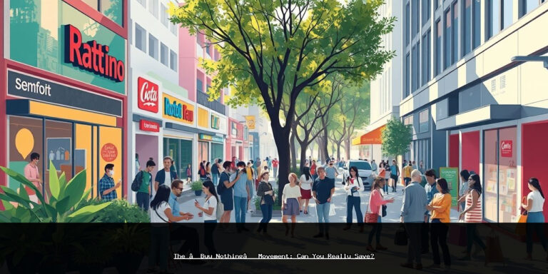 The “Buy Nothing” Movement: Can You Really Save?